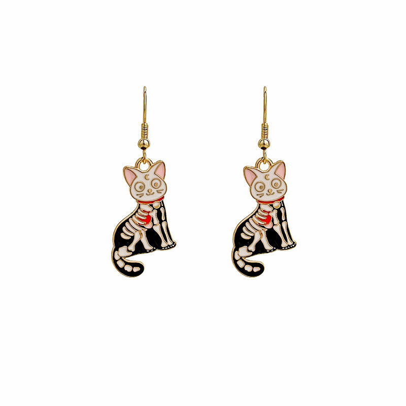 Wholesale Halloween Funny Animal Fashion Versatile Earrings